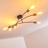 Duvin Ceiling Light black, 6-light sources