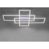 Paul Neuhaus Q-INIGO Ceiling light LED matt nickel, 3-light sources, Remote control