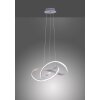 Paul Neuhaus MELINDA Pendant Light LED stainless steel, 1-light source