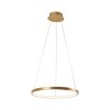 Pendant Light Leuchten Direkt CIRCLE LED gold, 1-light source