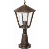 Albert 529 outdoor floor lamp brown, brass, 1-light source