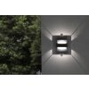 Lutec DELTA Outdoor Wall Light anthracite, 1-light source
