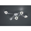 Reality Tours Ceiling Light LED chrome, 5-light sources