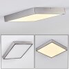 Broglen Ceiling Light LED matt nickel, 1-light source