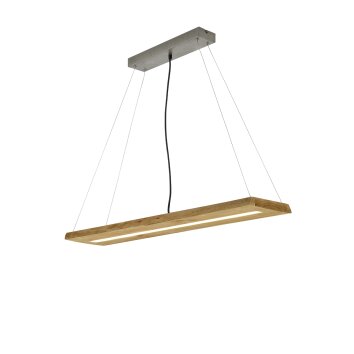 Trio BRAD Pendant Light LED Light wood, 1-light source