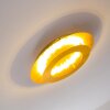 Springdale ceiling light LED gold, 1-light source
