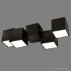 Grossmann ROCKS Ceiling Light LED black, 4-light sources