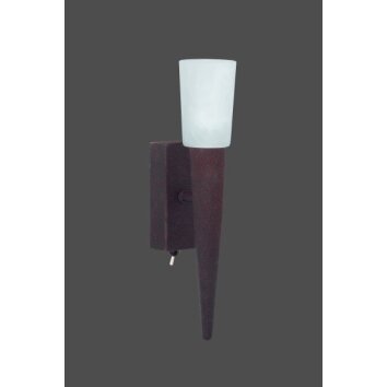 Trio 2160 wall light brown, rust-coloured, 1-light source