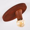 KIMSTAD Ceiling Light rust-coloured, 1-light source