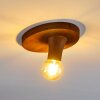 KIMSTAD Ceiling Light rust-coloured, 1-light source