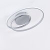 Leksund Ceiling Light LED silver, 1-light source