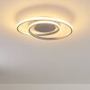 Leksund Ceiling Light LED silver, 1-light source