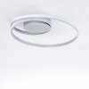 Leksund Ceiling Light LED silver, 1-light source