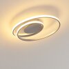 Leksund Ceiling Light LED silver, 1-light source