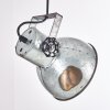 Hora Pendant Light rust-coloured, silver, 1-light source