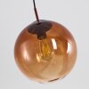 Pendant Light Degevos brown, 1-light source