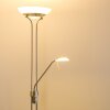 Biot uplighter LED matt nickel, 2-light sources