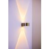 Lcd Fehmarn wall light stainless steel, 1-light source