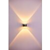 Lcd Fehmarn wall light stainless steel, 1-light source