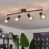GULLSPANG Ceiling Light anthracite, 4-light sources