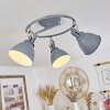 KOPPOM ceiling light blue, grey, 3-light sources