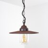 Mijas outdoor light rust-coloured, 1-light source