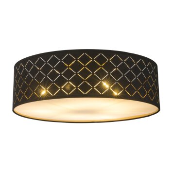 Globo CLARKE Ceiling light matt nickel, 6-light sources