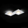 Grossmann KARREE Ceiling light LED aluminium, champagne, 2-light sources