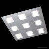 Grossmann BASIC Ceiling Light LED aluminium, 9-light sources