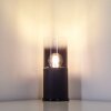 KUPARUK Table Lamp smoke coloured, black, 1-light source