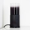 KUPARUK Table Lamp smoke coloured, black, 1-light source