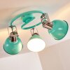 DOMPIERRE Ceiling light green, white, 3-light sources