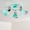 DOMPIERRE Ceiling light green, white, 3-light sources