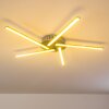 Moncton ceiling light LED matt nickel, 1-light source