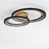 Baiyin Ceiling Light LED black-gold, 1-light source
