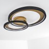 Baiyin Ceiling Light LED black-gold, 1-light source
