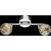 Globo XMAS ceiling light LED matt nickel, 2-light sources