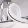 VORA ceiling light LED chrome, 1-light source