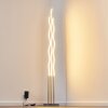 Mapleton floor lamp LED matt nickel, 3-light sources, Remote control