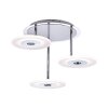 Paul Neuhaus ADALI ceiling light LED stainless steel, 3-light sources