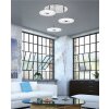 Paul Neuhaus ADALI ceiling light LED stainless steel, 3-light sources