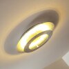 Springdale ceiling light LED silver, 11-light sources
