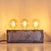SÜDERHAFF Table Lamp grey, 3-light sources
