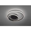 Reality ZIBAL Ceiling Light LED black, 1-light source