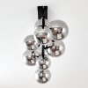 Chehalis Ceiling Light LED black, 9-light sources