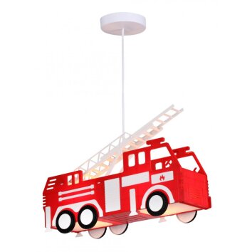 Globo hanging light colourful, 2-light sources