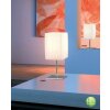 Globo BAILEY table lamp chrome, white, 1-light source