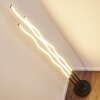 Mapleton Floor Lamp LED black, 3-light sources, Remote control