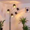 BHUTAN Floor Lamp black, 5-light sources