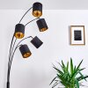 BHUTAN Floor Lamp black, 5-light sources
